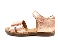 Bisgaard sandal Alexa rose gold with velcro